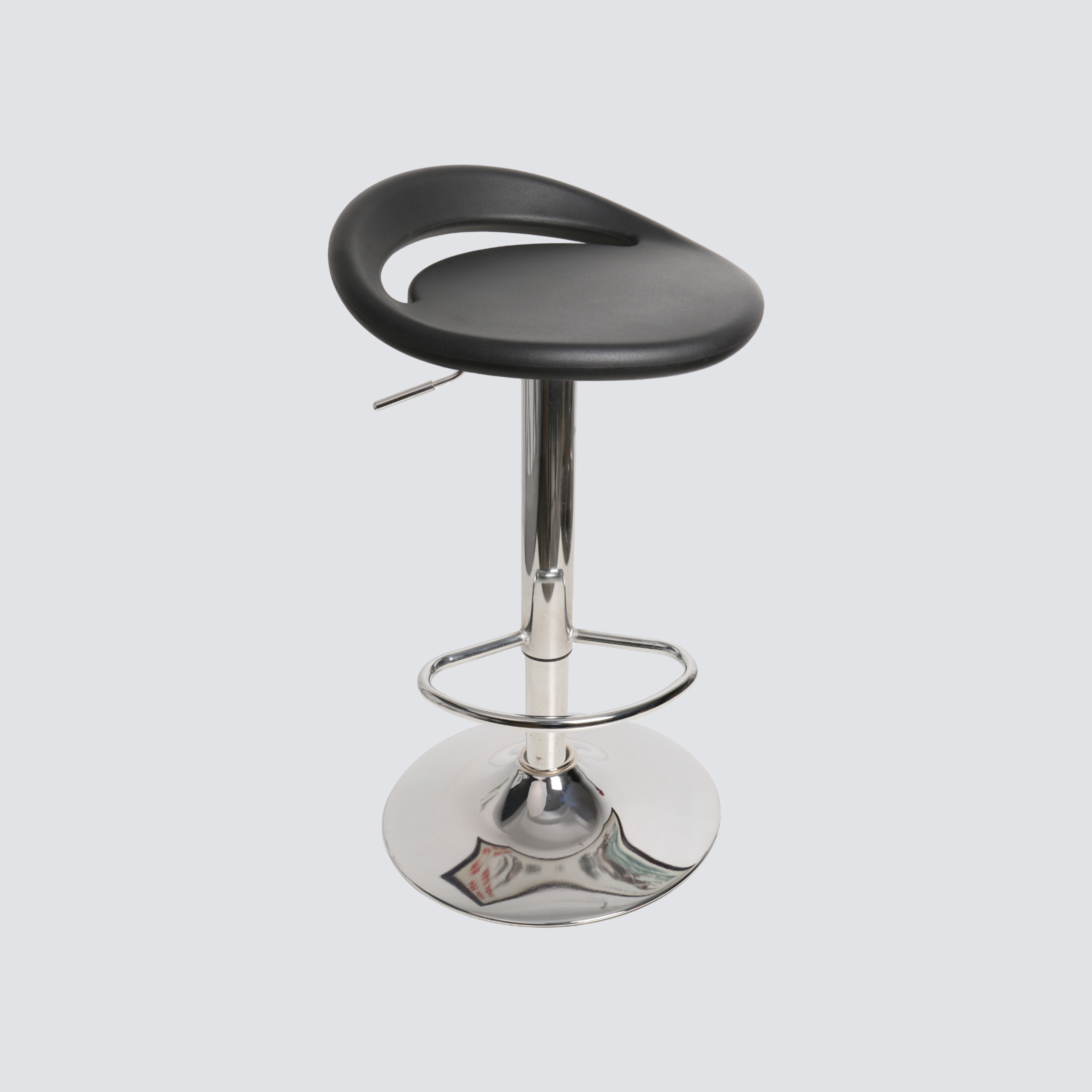 Industrial PU Height Adjustable Casters Laboratory Stool
