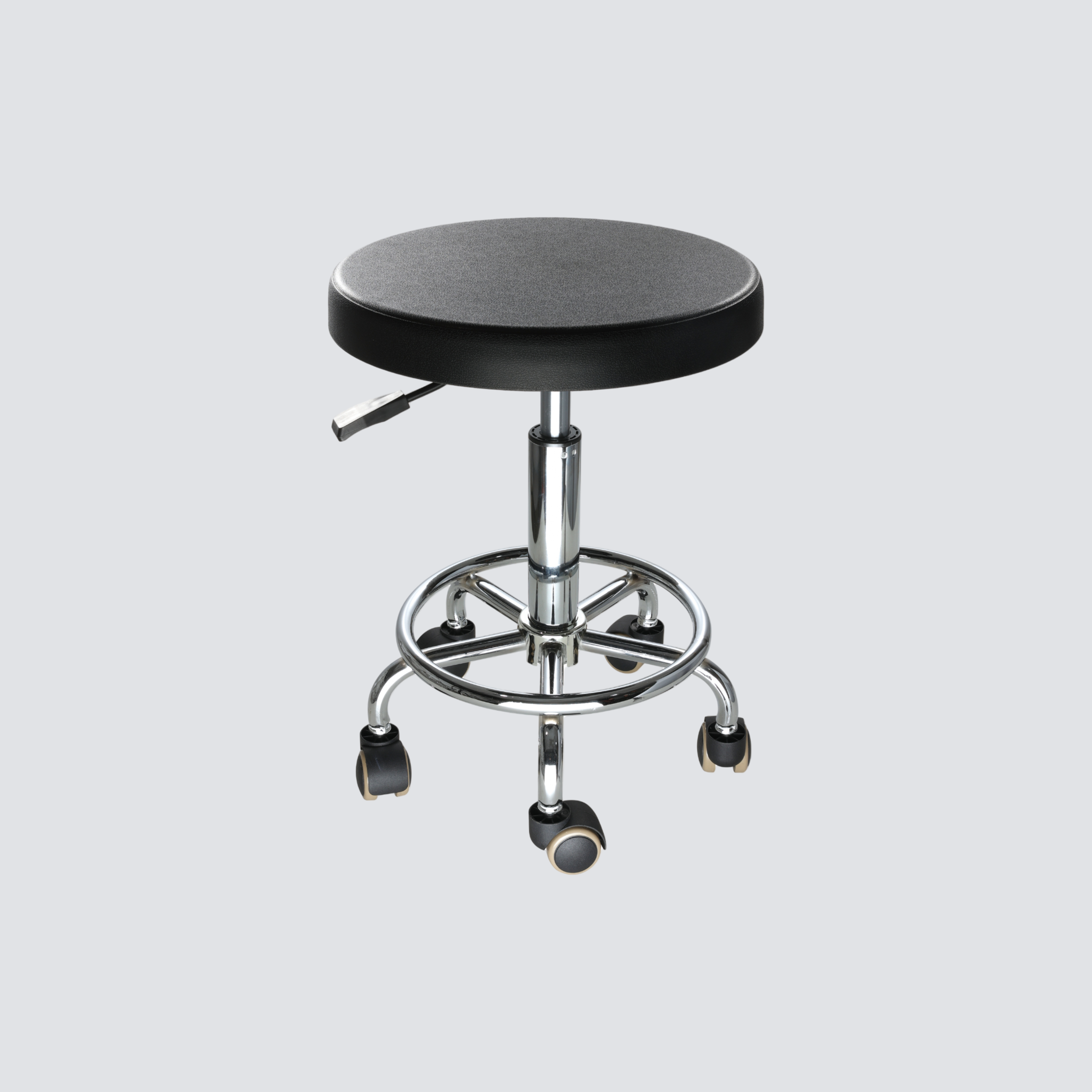 Industrial Polyurethane Adjustable Swivel Casters Laboratory Chair