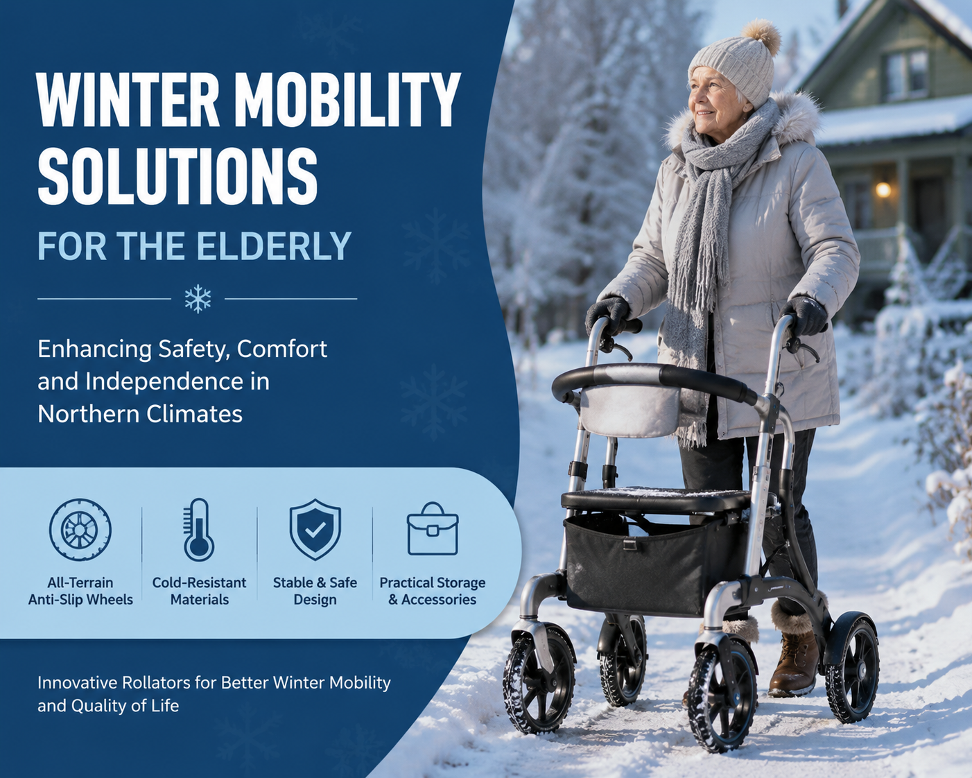 Winter Mobility Challenges and Their Impact on the Future Development of Mobility Aids in the Healthcare Industry