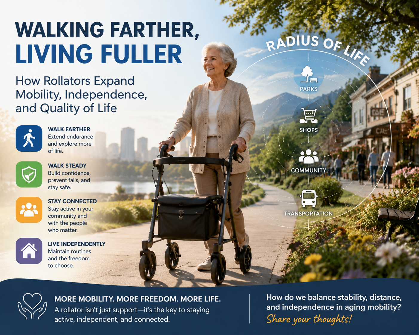 Chronic Illness and Its Companion — The Rollator, Can This Companion Cure It?