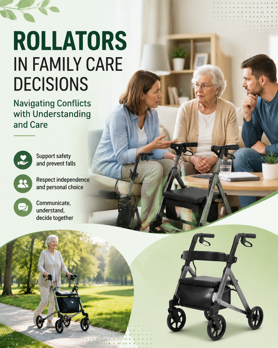 Let Rollators Become an Important Partner in Family Care Decisions