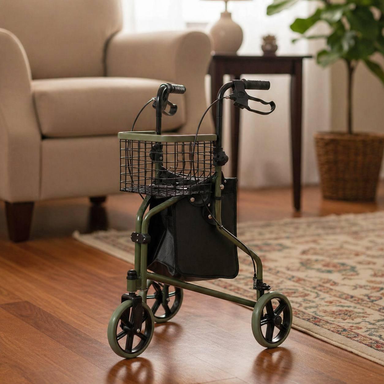Tw-6001-G Knee Scooter Aluminum Light Weight Comfortable Foldable Duty Stable Mobility Solution for Knee Injury Patients CE Certified