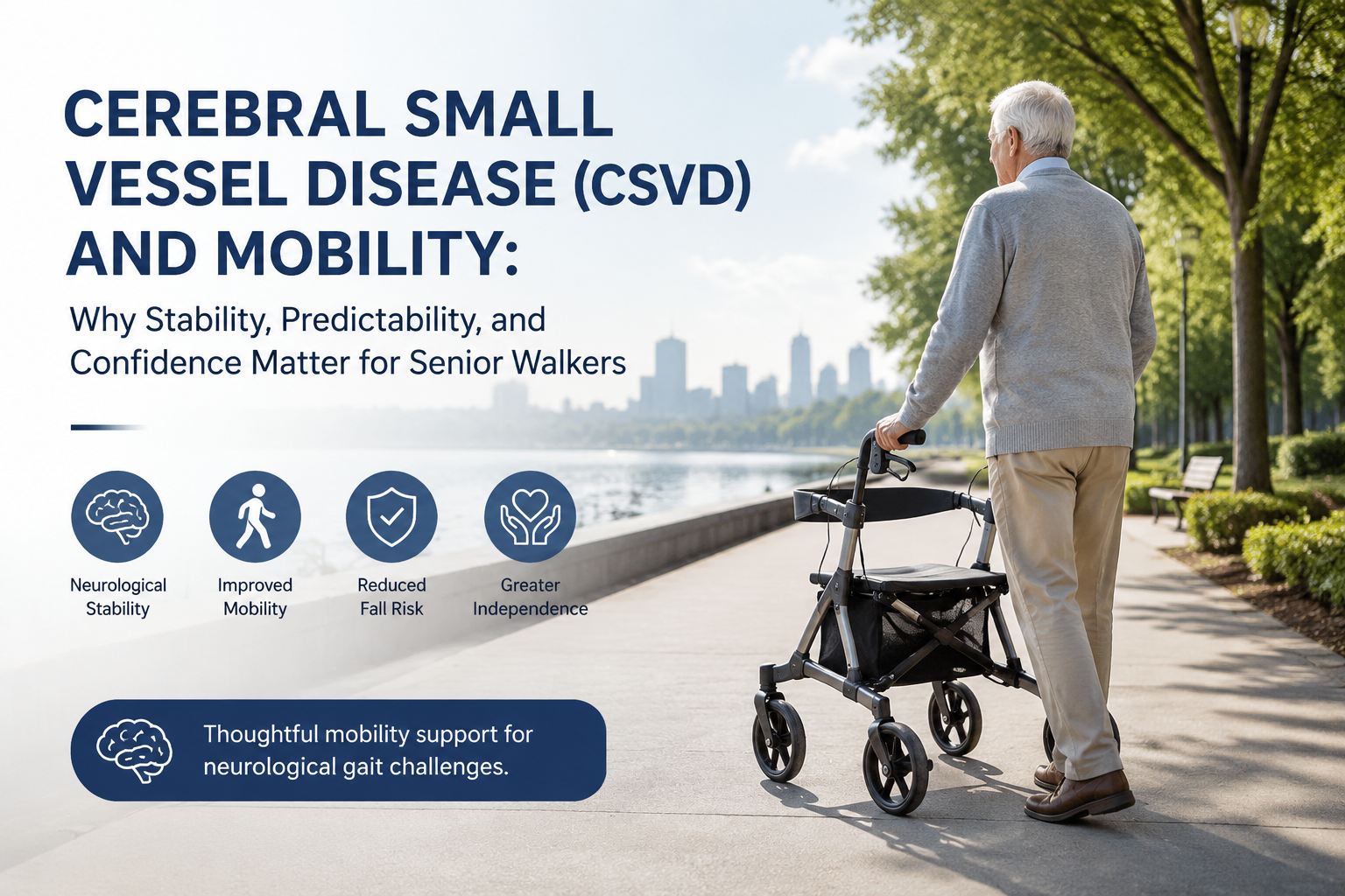 Why do some older adults suddenly begin walking more slowly, hesitating during turns, or struggling with balance — even when they still appear physically strong?