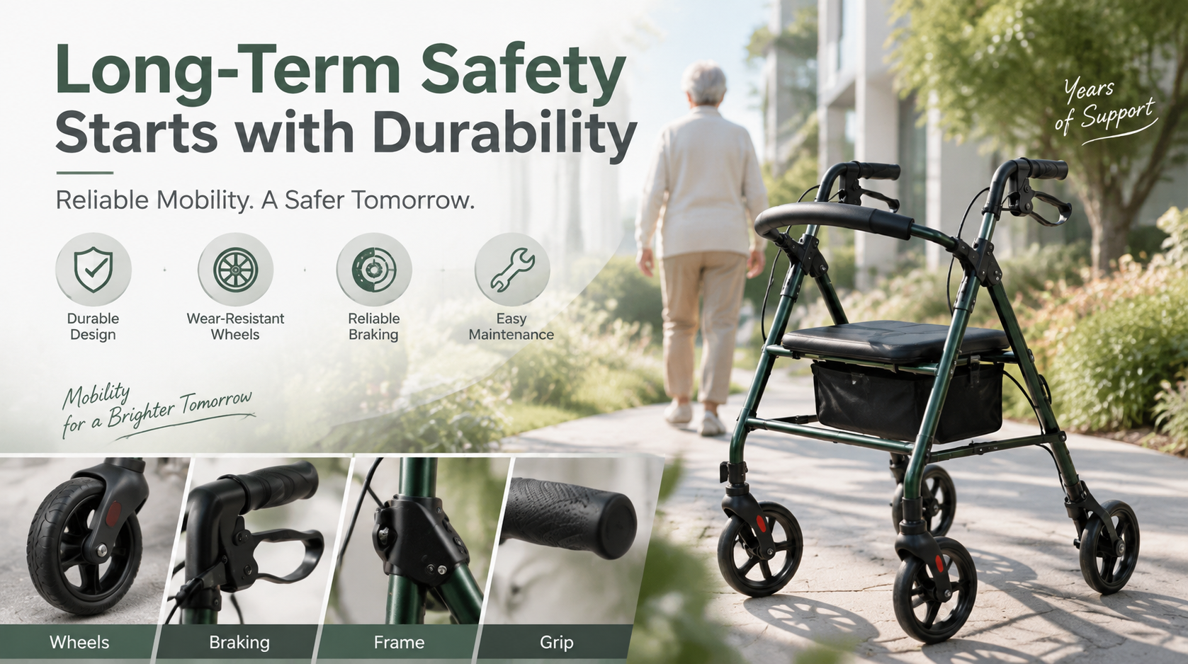 What if a mobility aid doesn’t fail suddenly—but slowly degrades until it becomes unsafe without anyone noticing? For many seniors and caregivers, this is one of the most underestimated risks in long-term mobility care.