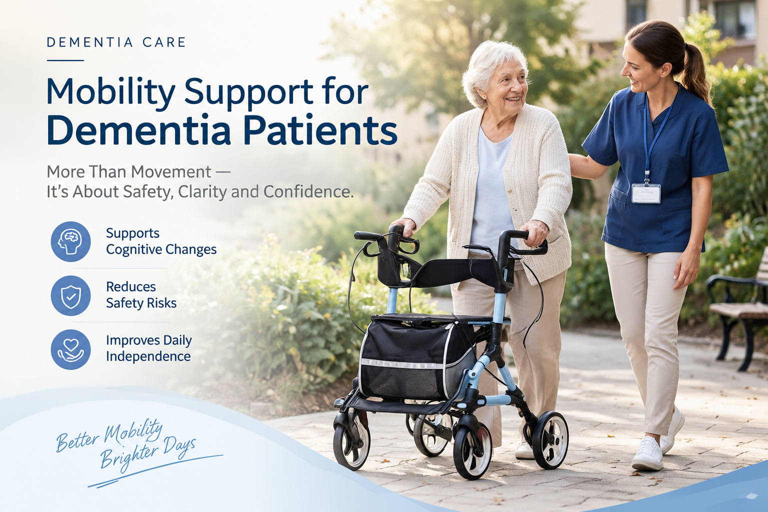 What if mobility support for dementia patients is not just about walking—but about managing unpredictability, reducing risk, and guiding behavior safely in real time? For caregivers and healthcare systems, this is one of the most complex challenges in eld