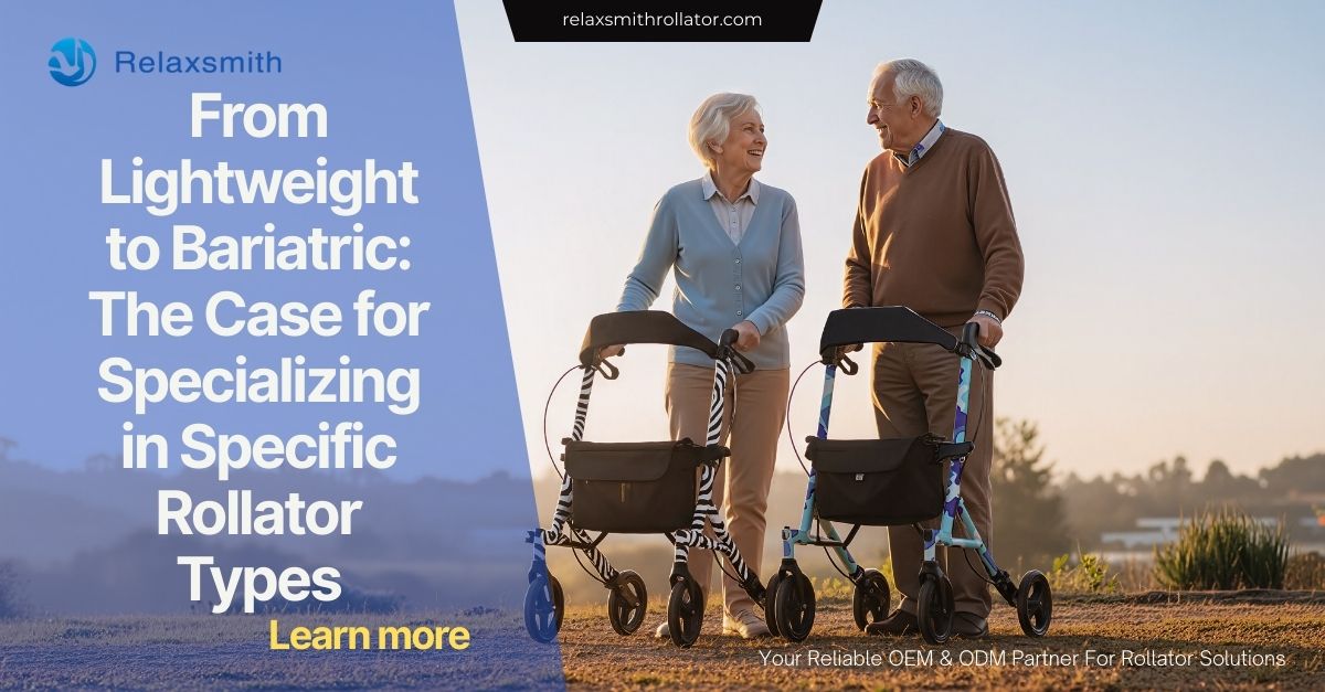 Rollator Specialization: Lightweight vs Bariatric Strategy