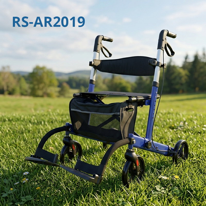 AR2019 Elderly Care Services Rollator for Comfortable and Easy-to-Use Mobility Solution for Assisted Living