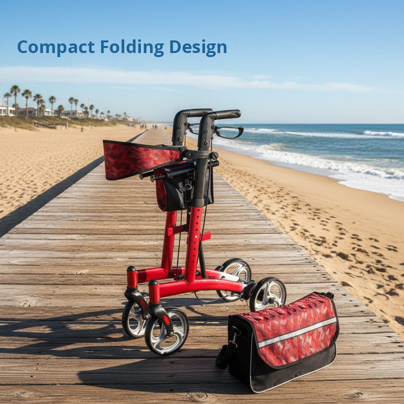 RS-AR2028 Mobility Rollator for People Restricted Mobility Stylish Lightweight Durable Designed Outdoor Use Active