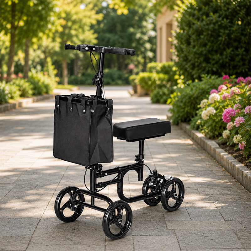 KW6010 Knee Scooter for Seniors, Foldable Recovery Mobility Aid with OEM ODM Service