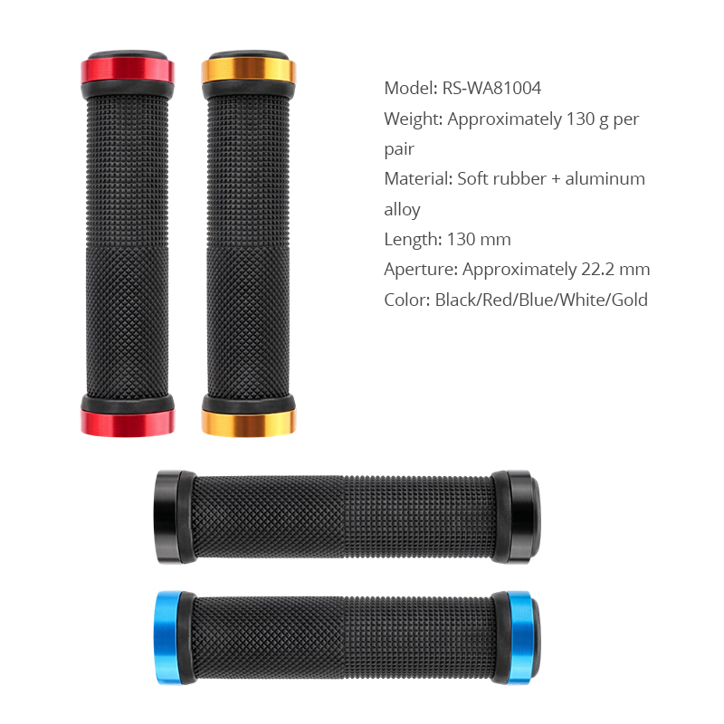 WA81004 Universal Rollator Walker Replacement Handle Grips Soft Rubber Non-Slip Mobility Aid Accessories