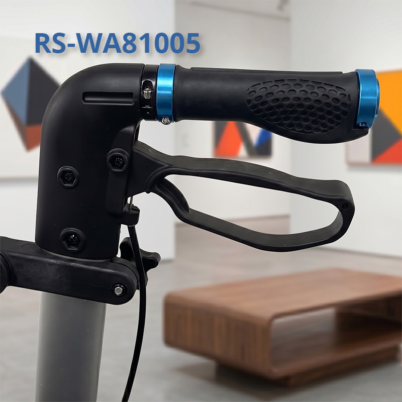 WA81005 Ergonomic Rollator Replacement Handle Grips Soft Rubber Aluminum Alloy Non-Slip Walker Accessories
