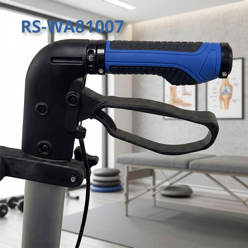 WA81007 Rollator Replacement Handle Grips  Ergonomic Rubber/PU Comfort, Non-Slip, Universal Fit for Walkers & Mobility Aids