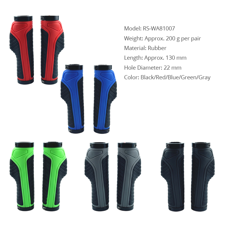 WA81007 Rollator Replacement Handle Grips  Ergonomic Rubber/PU Comfort, Non-Slip, Universal Fit for Walkers & Mobility Aids