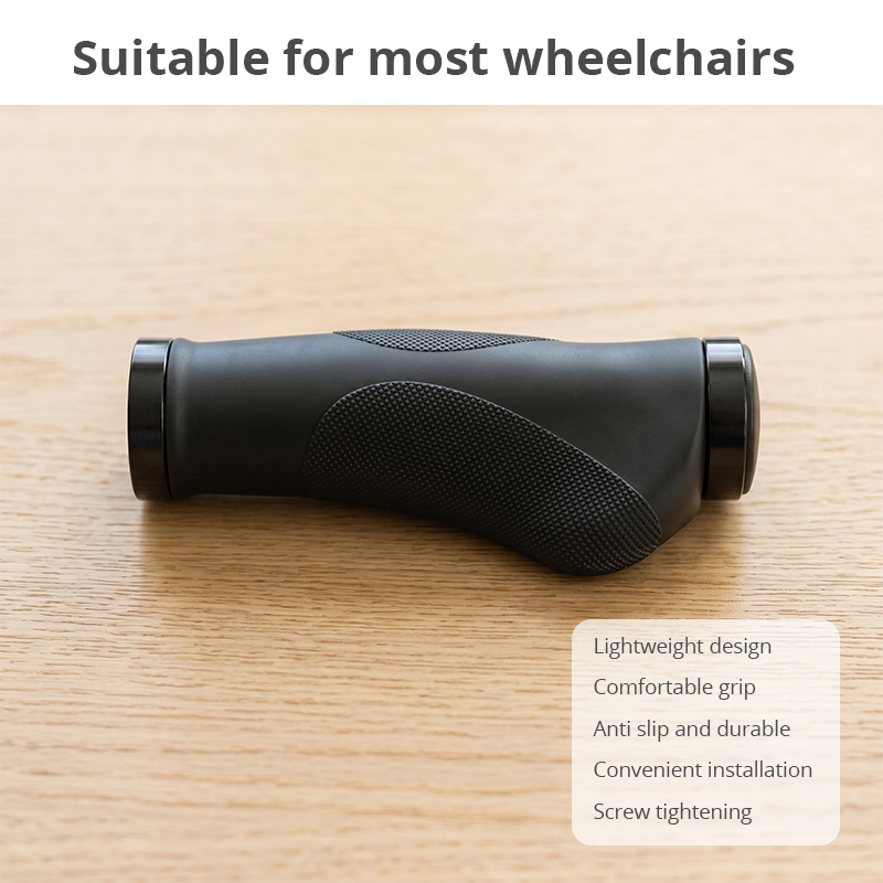WA81013 Rollator Replacement Handle Grips, Ergonomic Walker Spare Parts for Healthcare Distributors