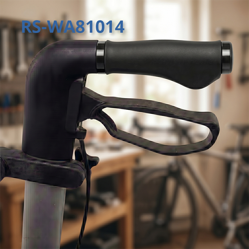 WA81014 Rollator Replacement Handle Grips, Artificial Leather Walker Accessories for Medical Equipment Suppliers