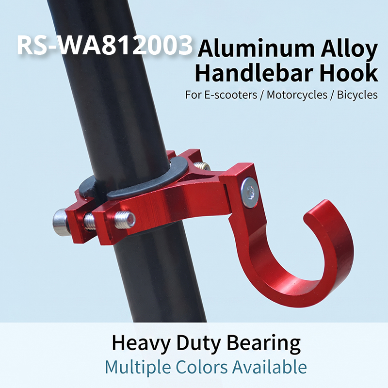 WA821002  Aluminum Alloy Walker Hook Attachment for Rollator Accessories Lightweight Shopping Bag Holder with Custom Colors