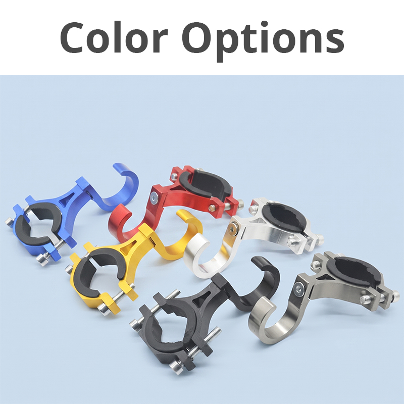 WA821002  Aluminum Alloy Walker Hook Attachment for Rollator Accessories Lightweight Shopping Bag Holder with Custom Colors