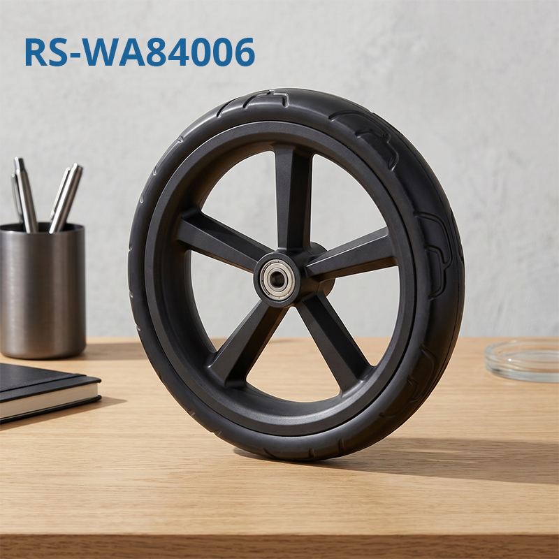 WA84006 Rollator Walker Wheel 8 Inch EVA PP Durable Replacement Wheel for Senior Mobility Aid Accessories
