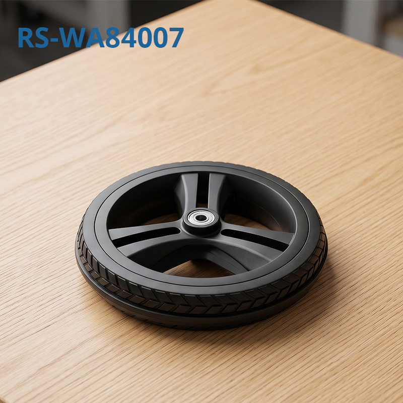 WA84007 Wholesale 8 Inch Rollator Wheel Replacement Part with Bearing for Walker Manufacturers
