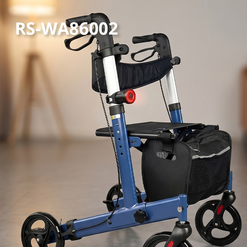 WA86002 USB Type-C LED Rear Light for Rollator Walker Night Safety Accessory Manufacturer