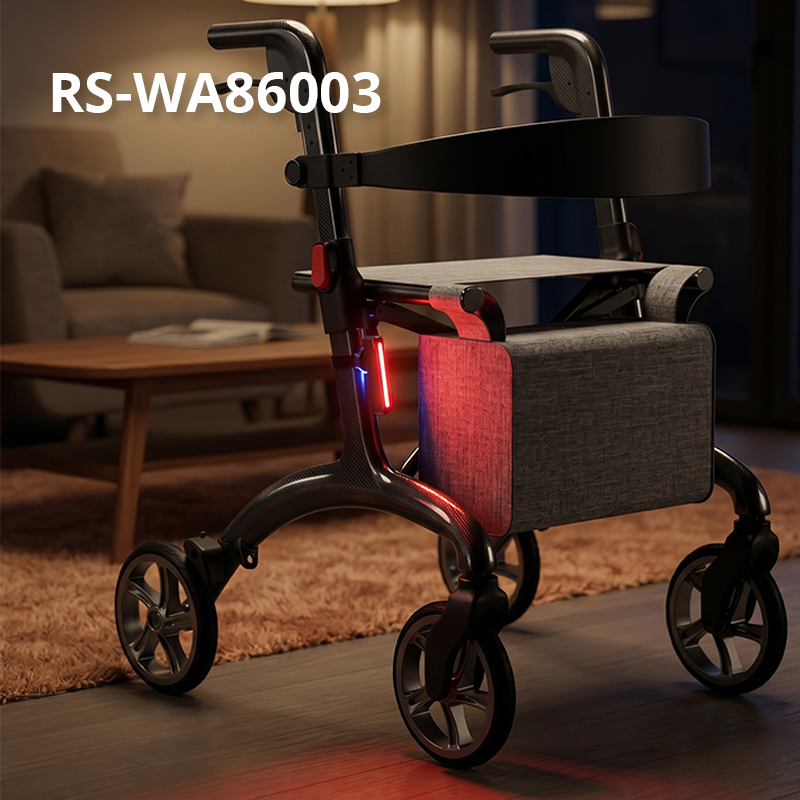 WA86003 Premium Rollator Walker Safety Light for Elderly Night Travel OEM ODM Manufacturer
