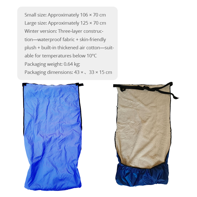 WA87001 Custom Wheelchair Leg Warmer Cover Waterproof Windproof Thermal Blanket Mobility Aid Accessory