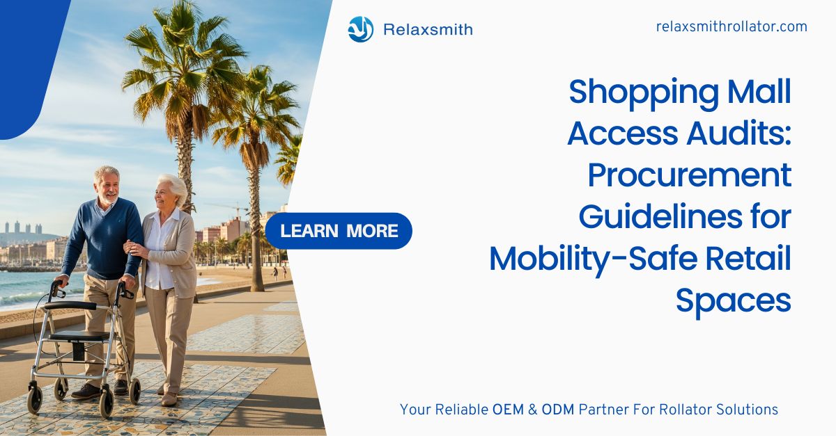 Retail Access Audits for Rollator-Safe Shopping Malls