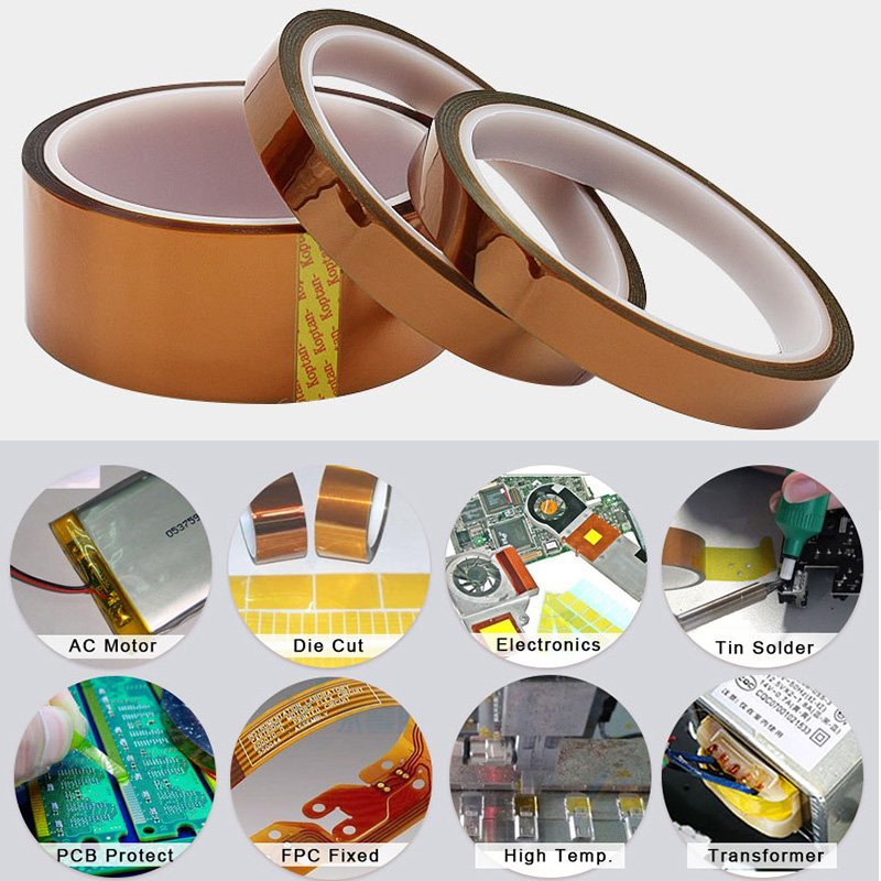 Industrial-Grade Kapton Tape for Electronics & PCB Protection