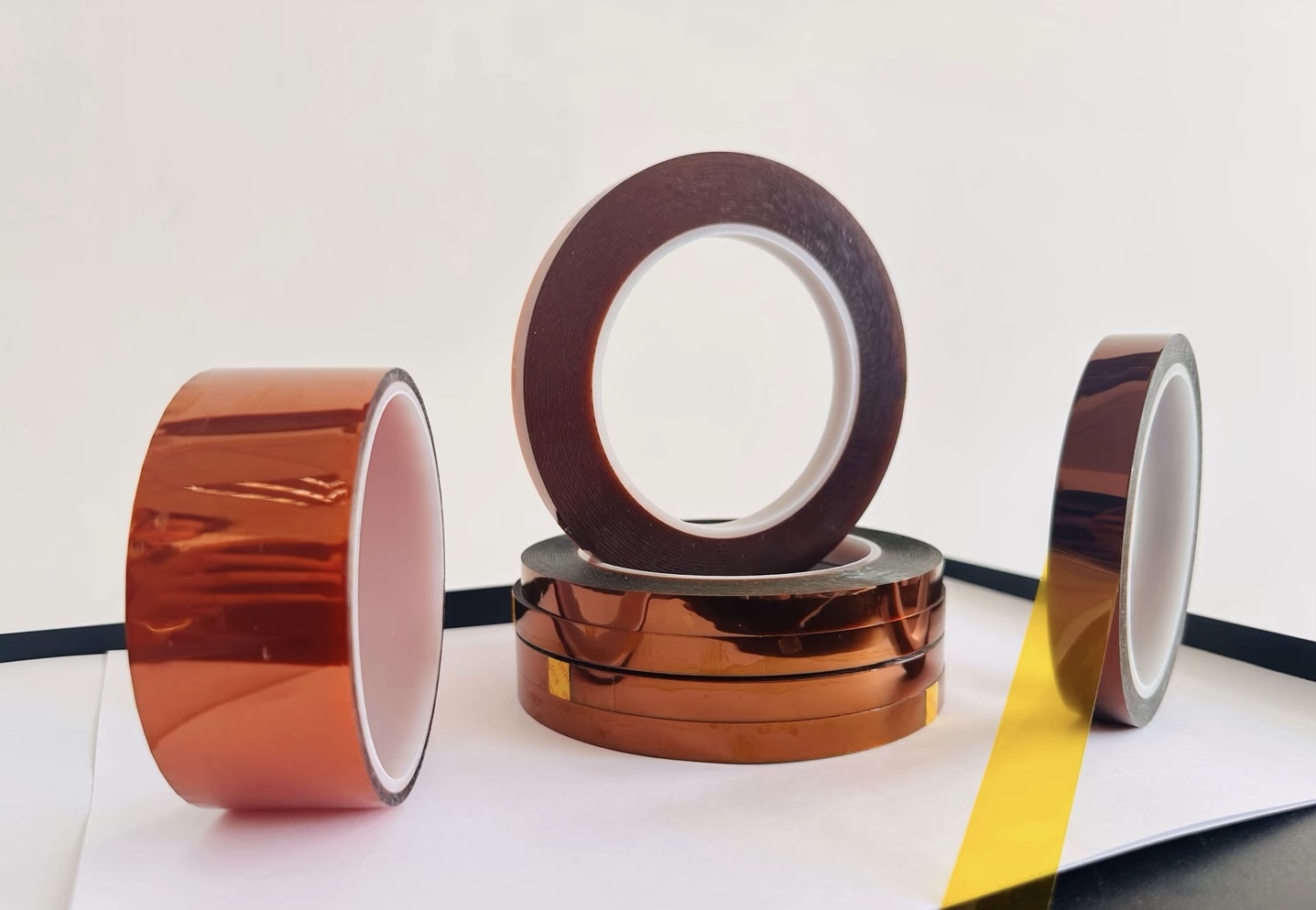 High Temperature Industrial Adhesiva Resistant Anti-static Capton Polyimide Tape Solder Masking Tape