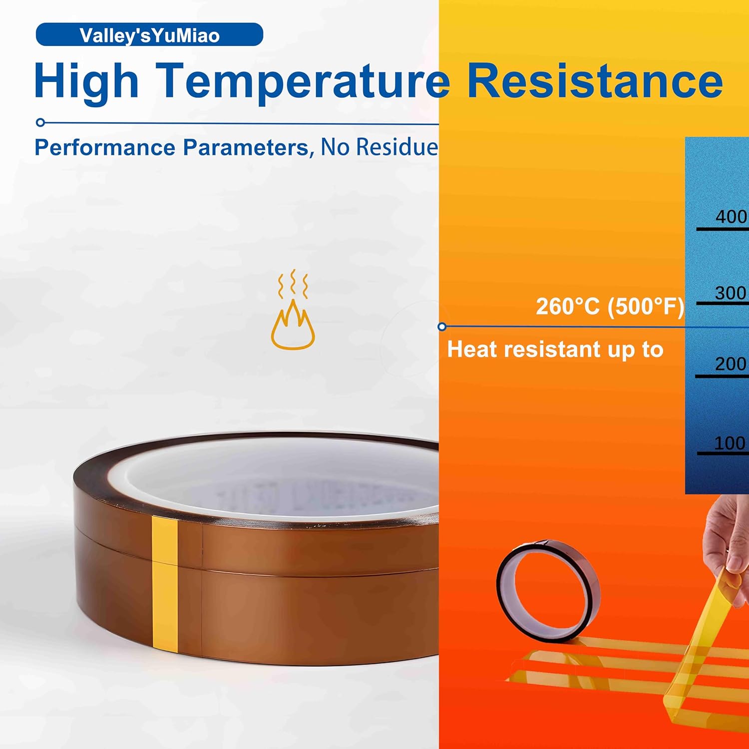 Kapton Polyimide Tape for High-Temperature and Cleanroom Applications