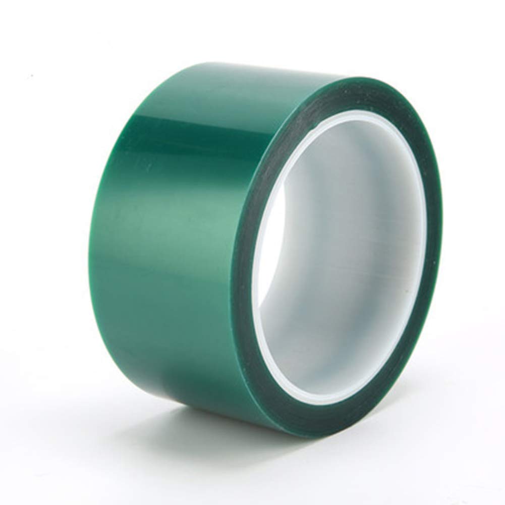 Precision PCB Protective Tape - Green PET Polyester with Superior Heat & Chemical Resistance