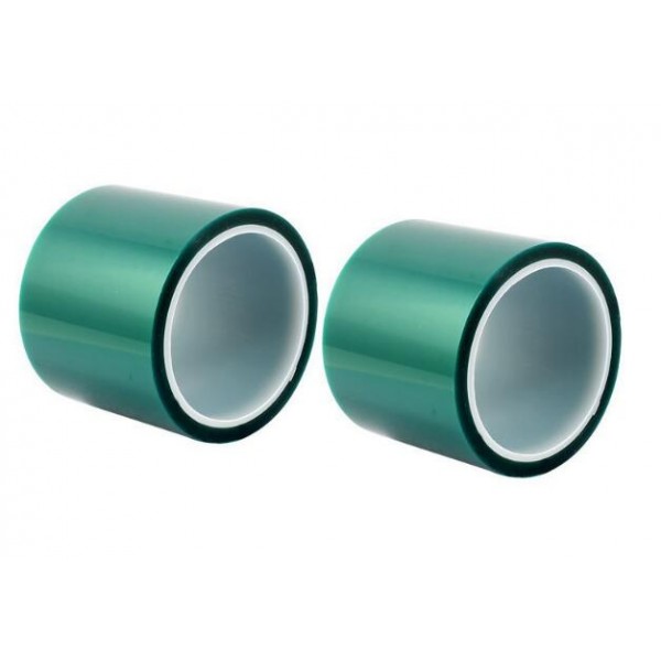 Precision PCB Protective Tape - Green PET Polyester with Superior Heat & Chemical Resistance