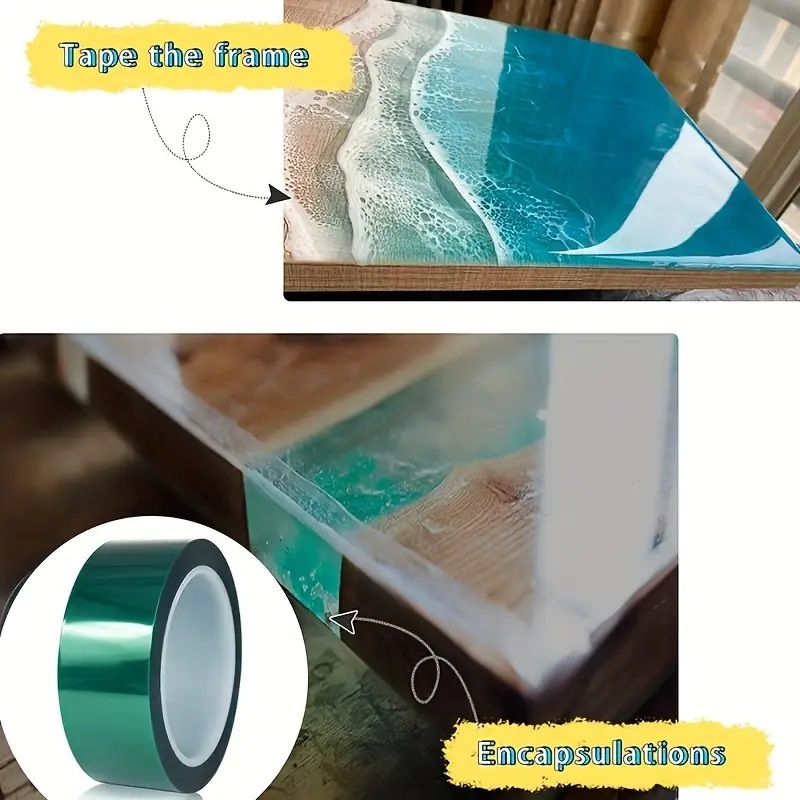 Durable Green High-Temp Tape for HVAC and Pipe Insulation