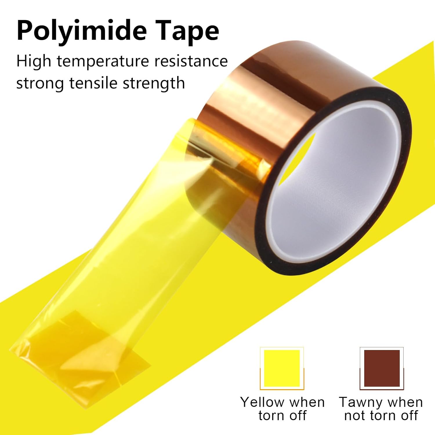Superior High Temperature Masking PI Kapton Tape for Automotive Engine Repairs