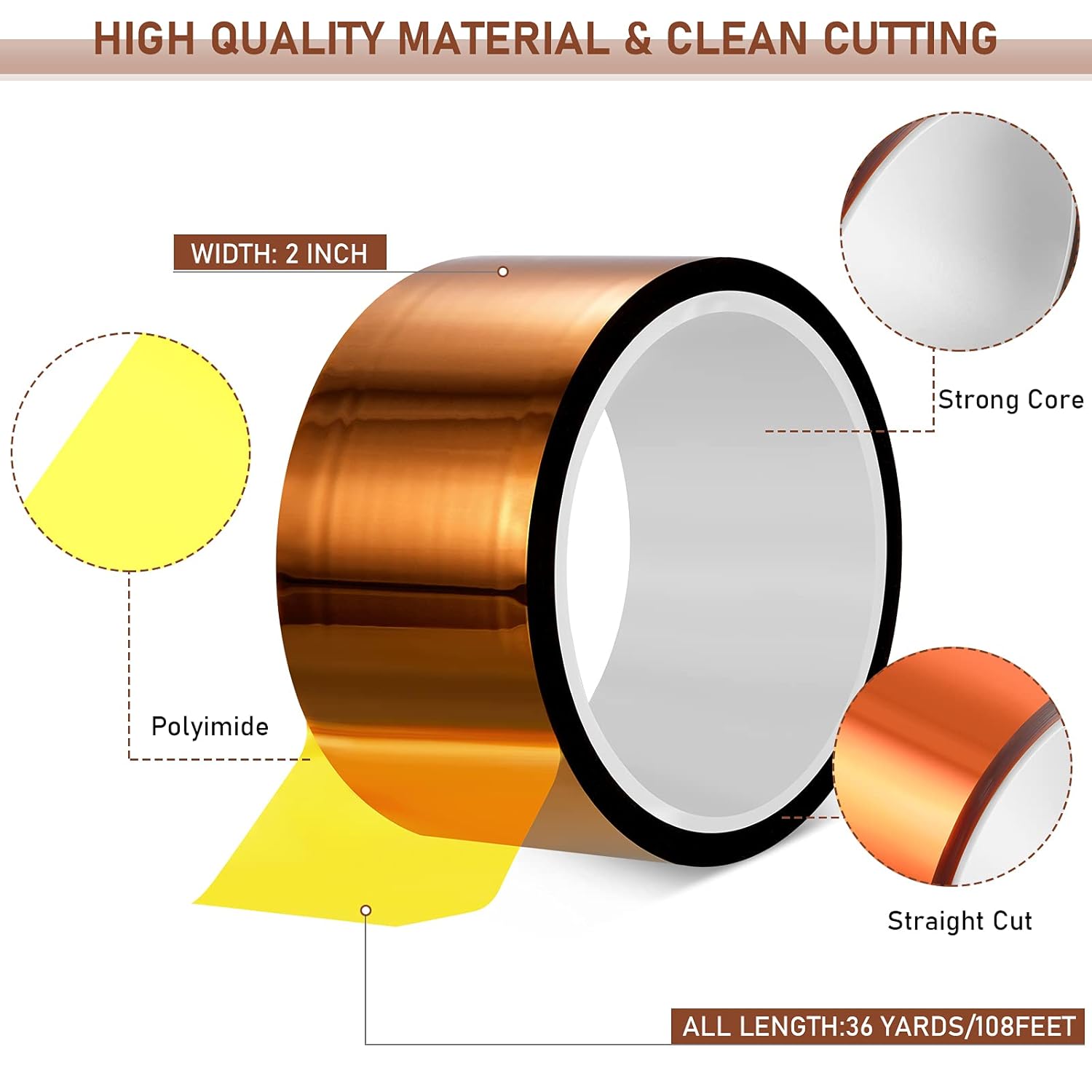 High Temperature Masking PI Kapton Tape: Key Material for 3D Printer Heat Bed Protection