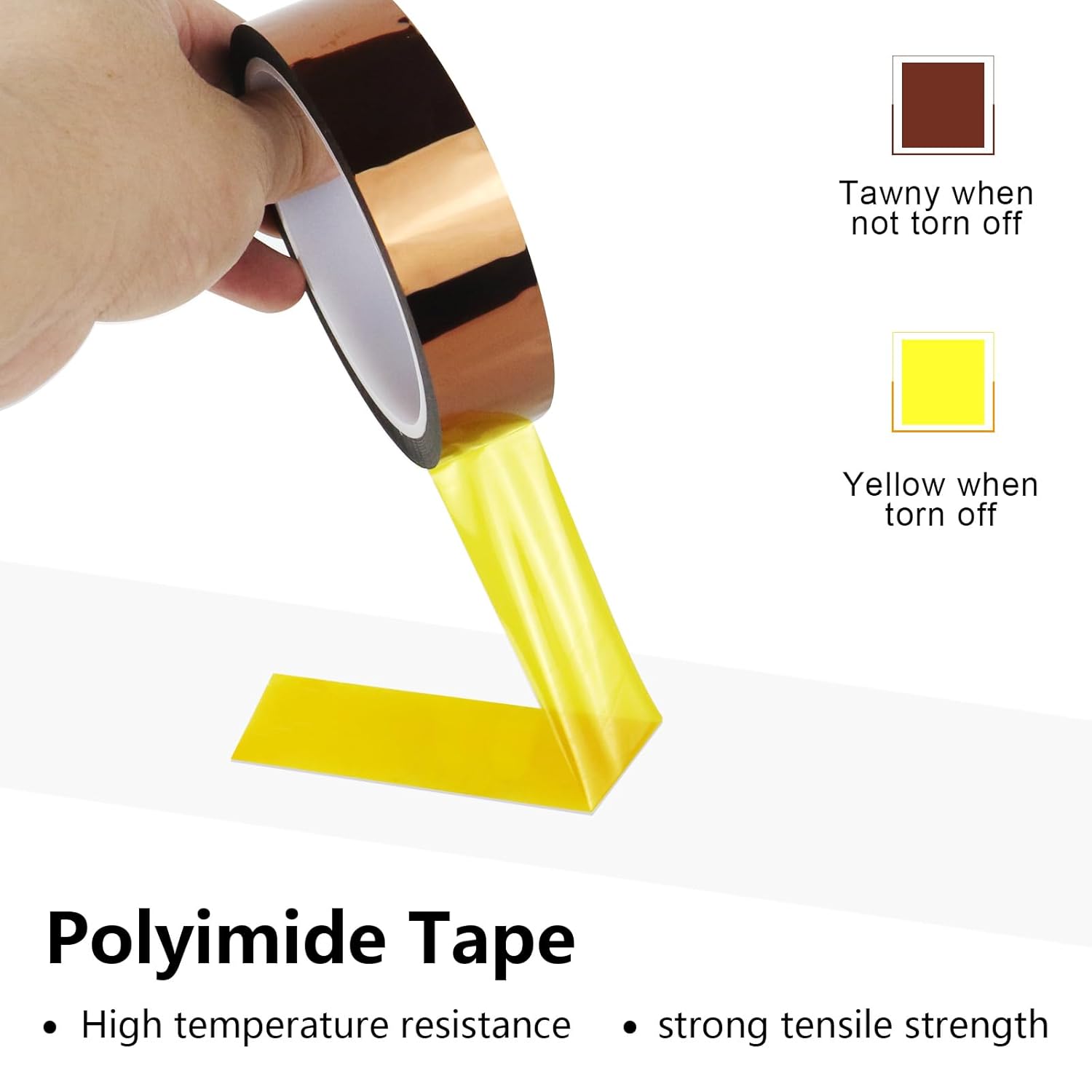 Best Selling|Gold Finger Kapton Tape|Chemical Resistant Armor|Dark Brown|Industrial Painting Masking|https://www.lvmeikapton.com/