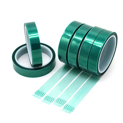 PET Green Polyester Tape with Silicone Adhesive for High Temperature Masking