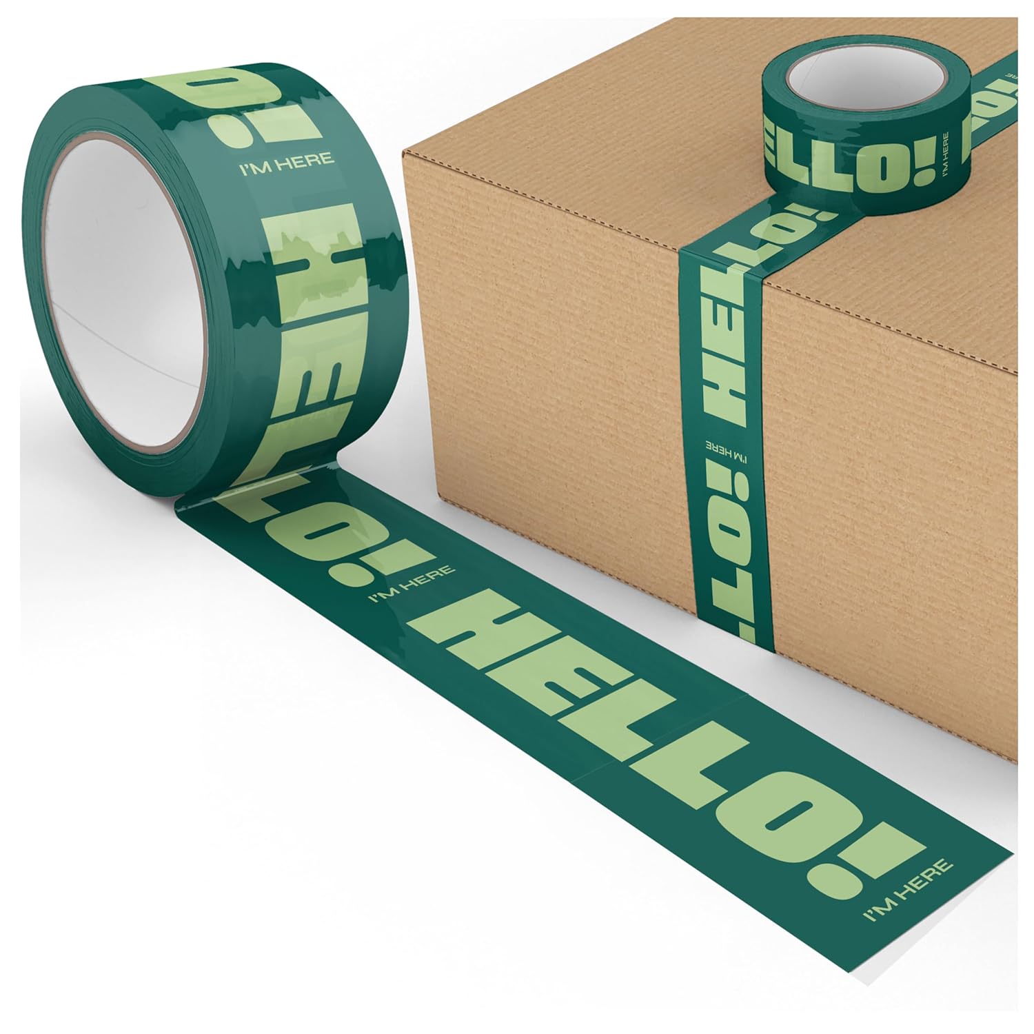 Weatherproof BOPP Transparent Tape - Customizable for Outdoor Packaging