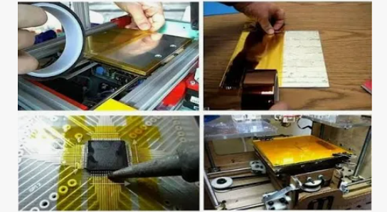 Kapton High Temperature Insulation Tape Die Cut Polyimide Tape with Silicone Adhesive for Industrial Use