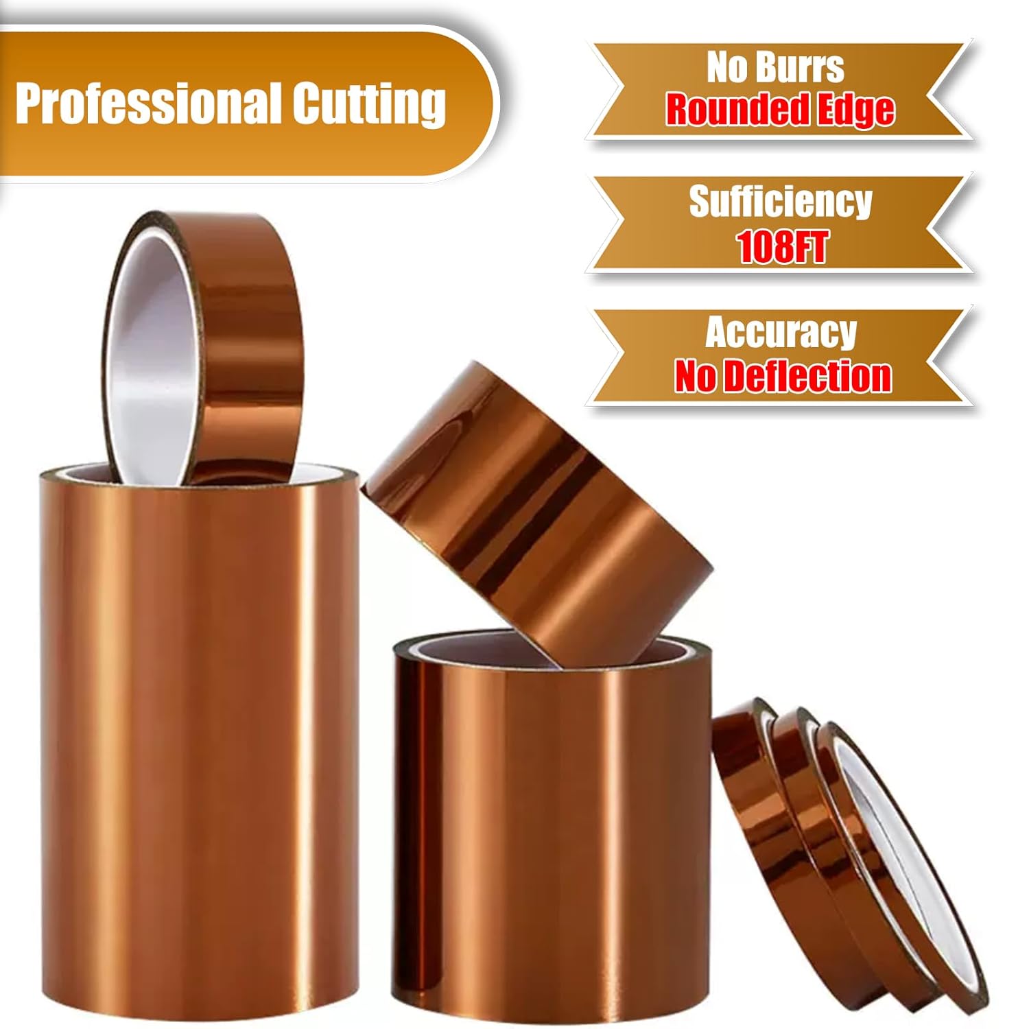 Wholesale electrical insulation materials polyimide high temperature film kaptons tape polyimide film