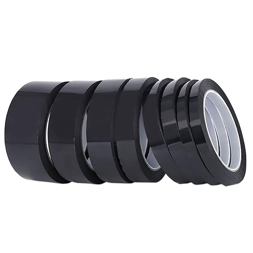 High Temperature Resistant Heat Transfer Thermal Sublimation BGA Electrical Pi Film Silicone Adhesive Black Kaptons Polyimide Tape
