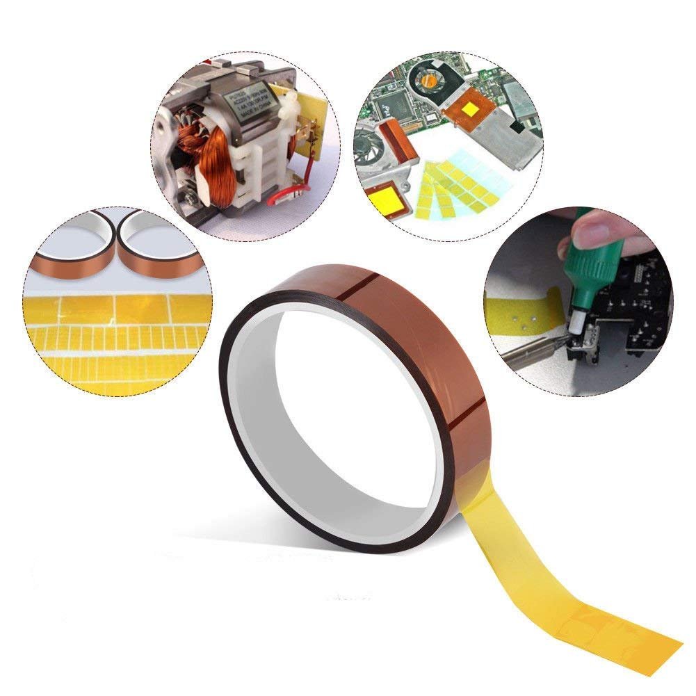 PCB High Temp Masking Tape - PI Kapton for Solder Mask Protection