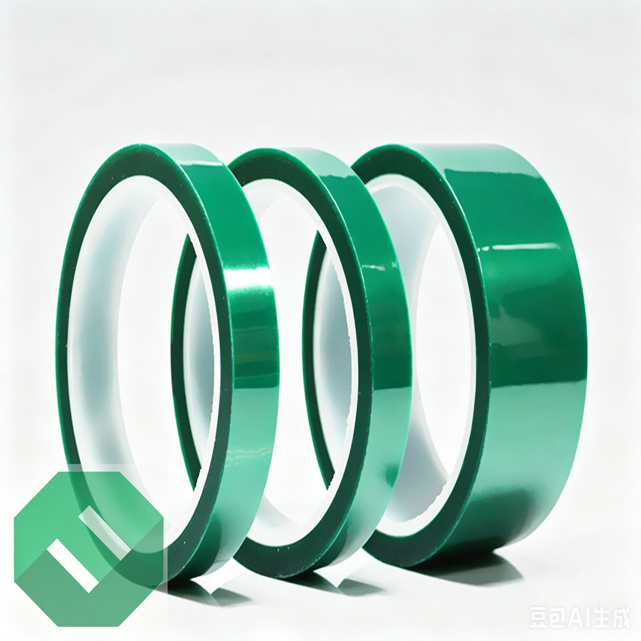 High Temperature PET Tape for PCB Manufacturing, Heat Resistant Silicone Adhesive for Soldering Masking and 3D Printer Bed