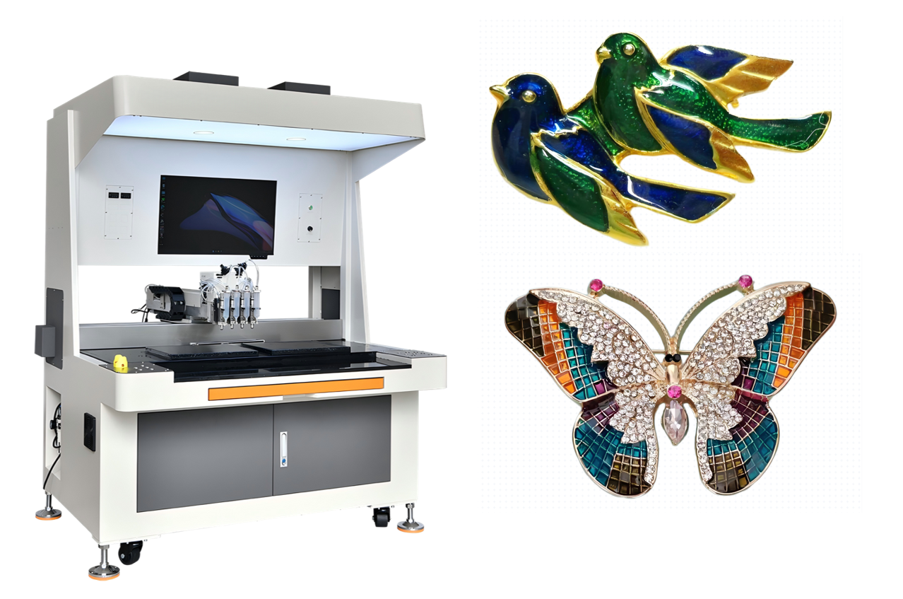 Double Worktable Intelligent Precision coloring Machine