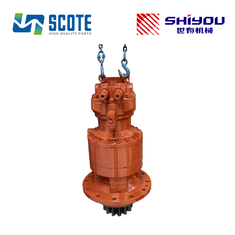 SCOTE 170303-00049B 401-00477 170301-00111C Swing Device Swing Motor with Swing Gearbox 13 Teeth for Excavator Doosan DX200 DX225