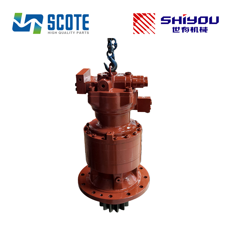 SCOTE 170303-00049B 401-00477 170301-00111C Swing Device Swing Motor with Swing Gearbox 13 Teeth for Excavator Doosan DX200 DX225