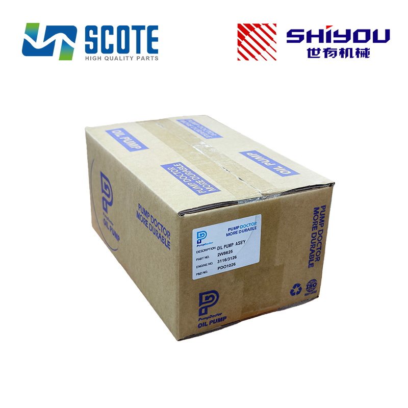 SCOTE 2W-8625 2W8625 1154123 1192924 1898777 2105559 2W8091 7E5536 Geofrey Oil Pump Assembly for CATERPILLAR Engine 3114 3116 3126 C7 Excavator E240B E200B E320L