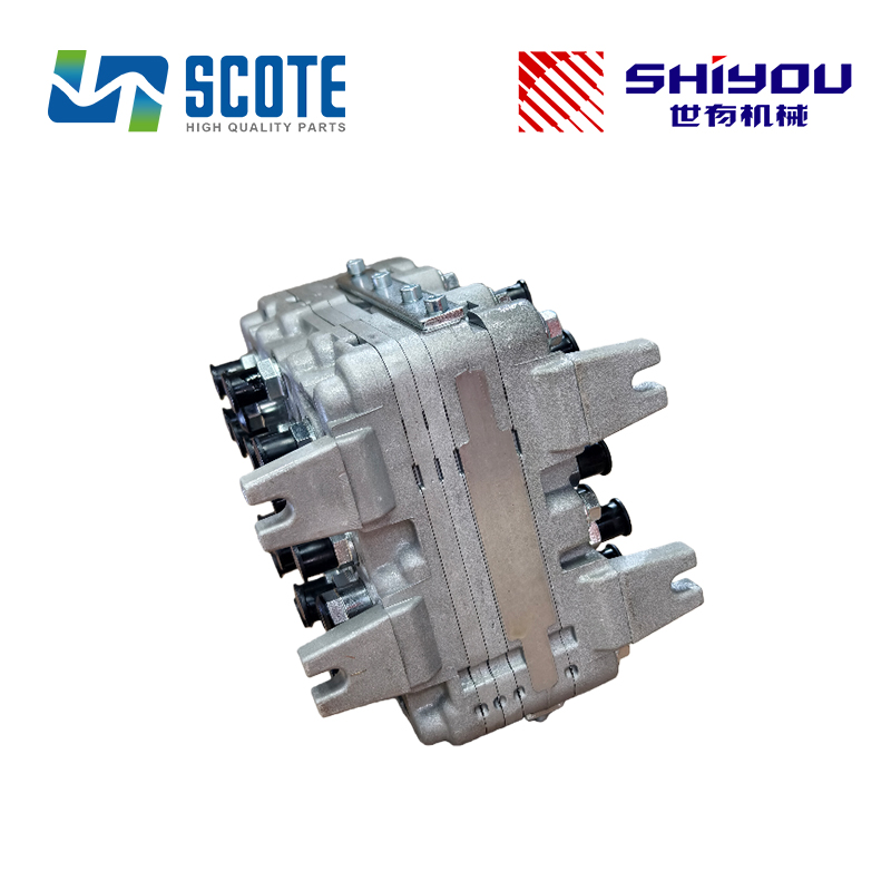 SCOTE 4468337 X4468337 4486321 Valve Shuttle Signal Control Valve Flow Control Hydraulic Valve for Excavator Parts HITACHI ZAX200 ZAX210 ZX240 ZAX250 ZAX280LC JOHN DEERE 200CLC