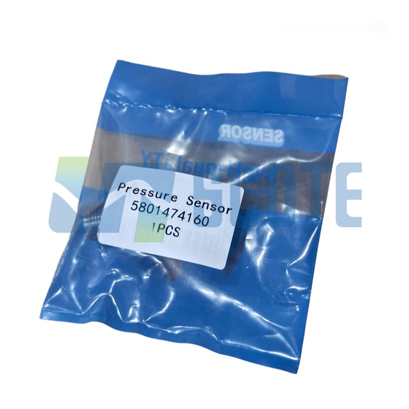 5801474160 19071607 Fuel Rail Pressure Sensor fits CASE Engine F5HFL413B A002 F5HFL463A F001 F5HFL413A A001 Loader SR250 SV300 TR320 NEW HOLLAND JOHN DEERE Construction Equipment