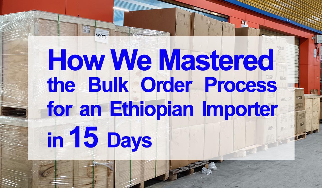 How We Mastered the Bulk Order Process in 15 Days